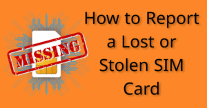 a sim card with a chip on it